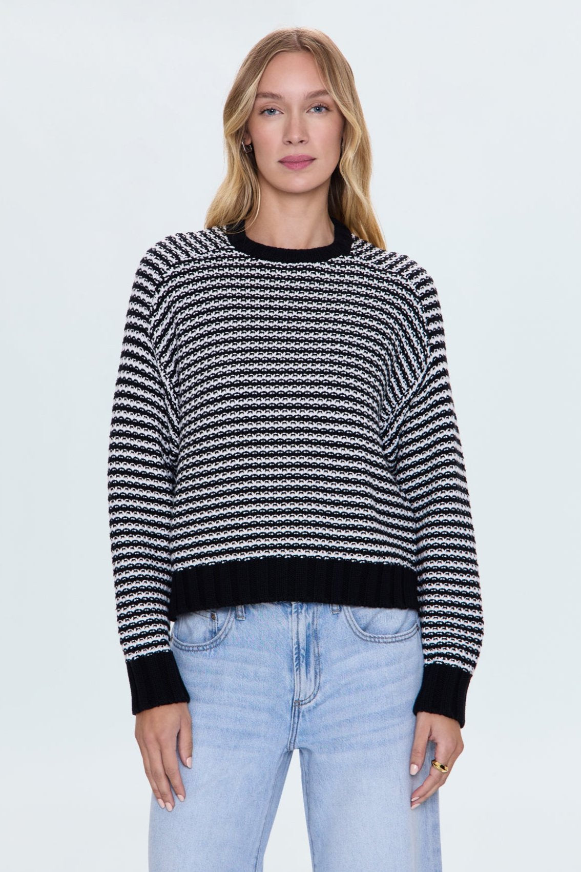 Adina Sweater -  Midnight Stripe