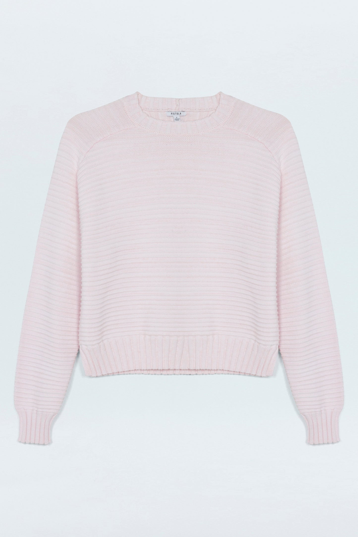 Adina Everyday Sweater - Barely Pink Marl