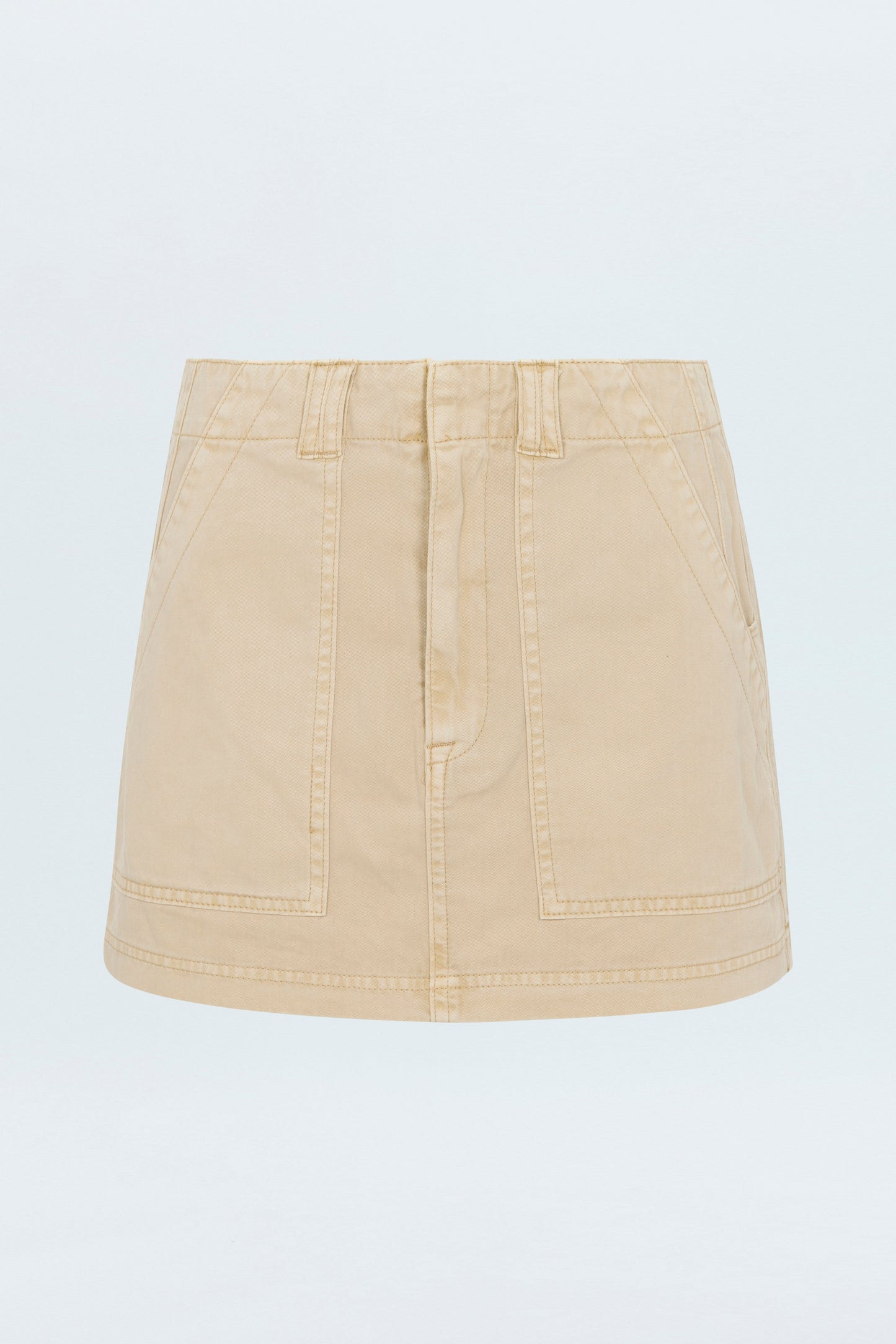 Kayla Mid Rise Utility Skirt - Canoe