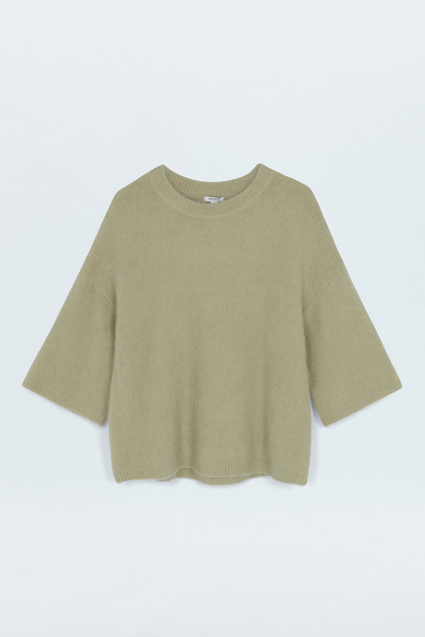 Micah Sweater Tee - Pistachio