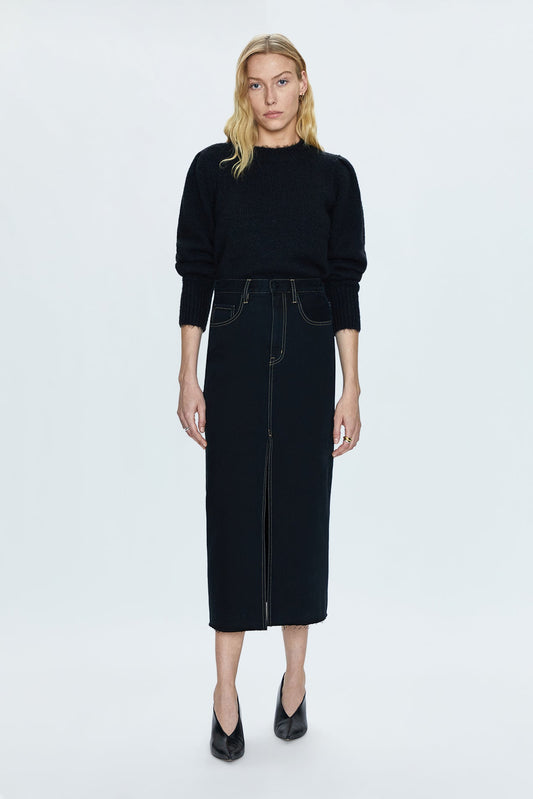 Alice Midi Skirt - Noir