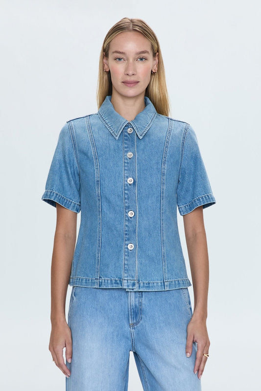 Cyndi Denim Shirt - Palo Alto