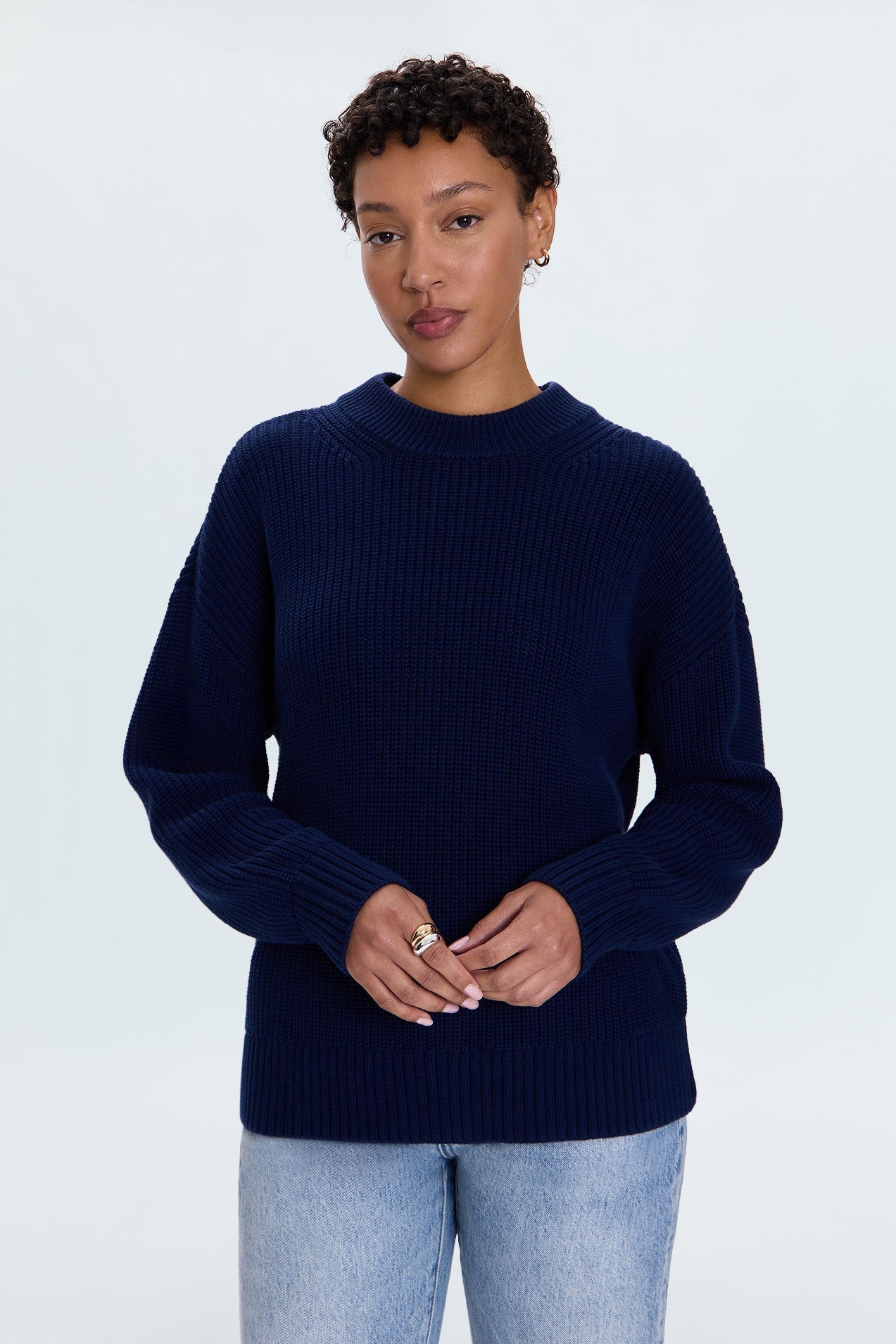 Eve Sweater - Navy