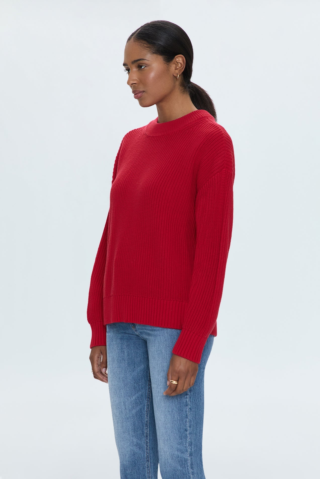 Eve Sweater - Ruby