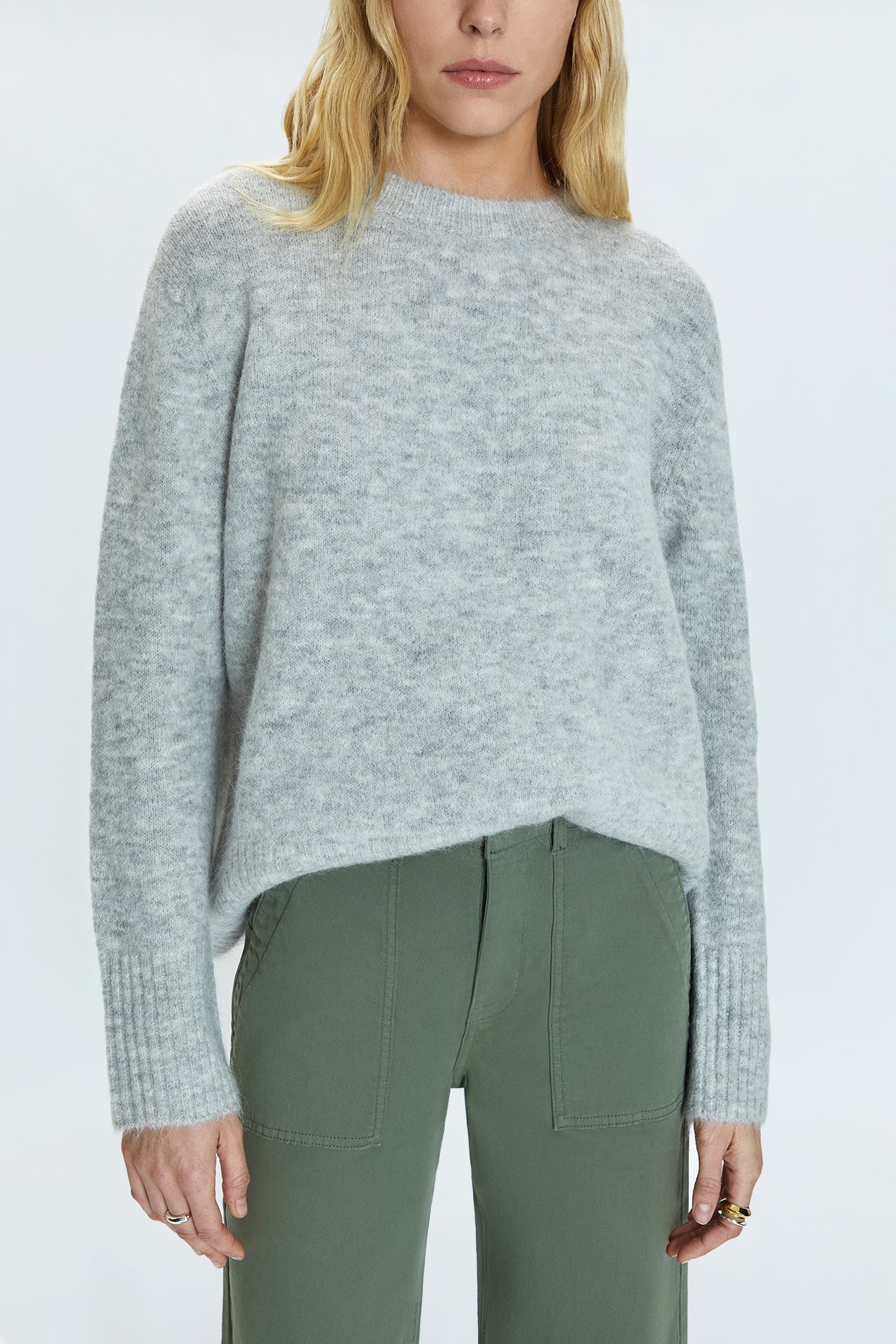 Ivy Sweater - Soft Grey