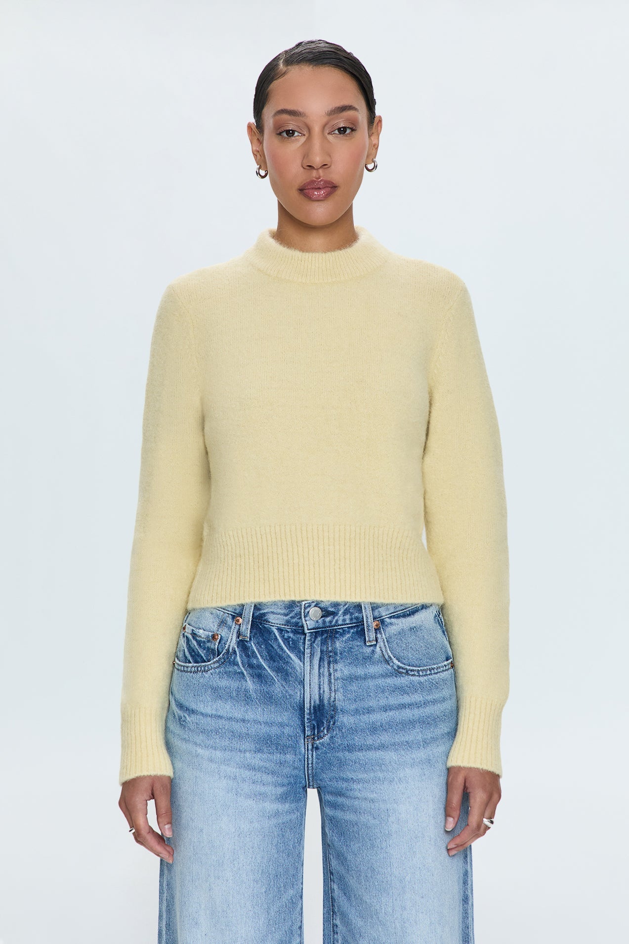 Sara Sweater - Soft Yellow