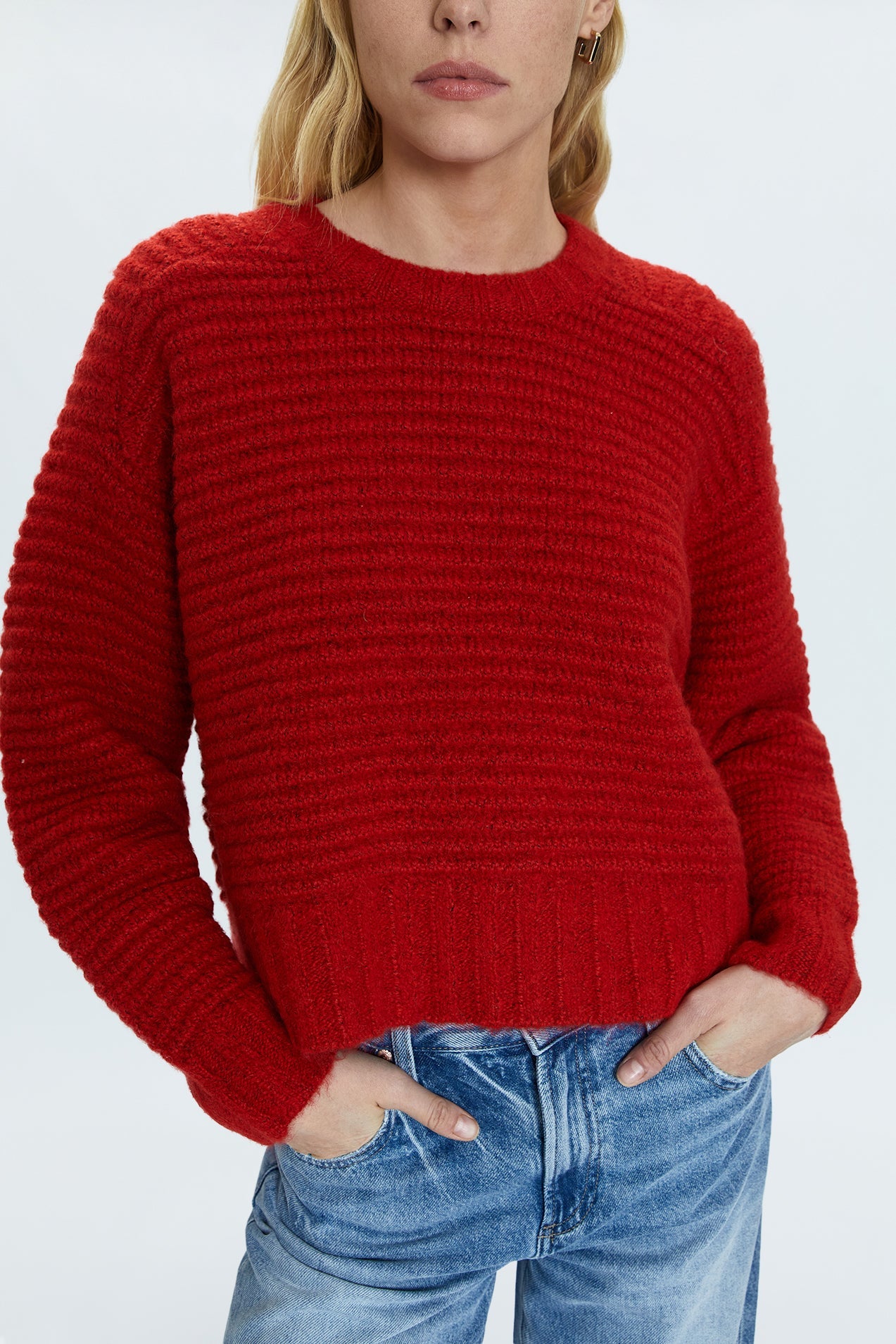 Adina Sweater - Rouge