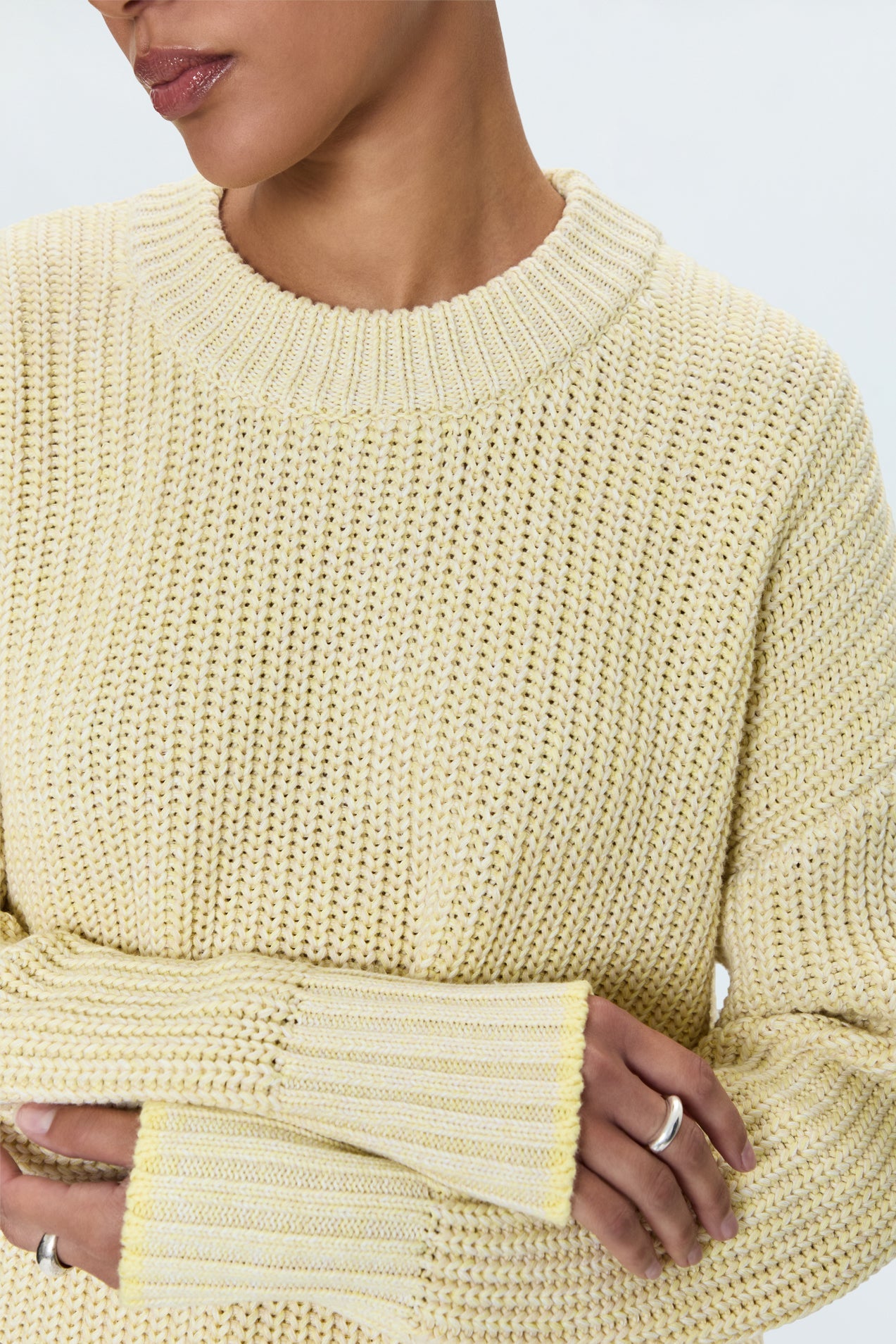 Tina Sweater - Soft Yellow