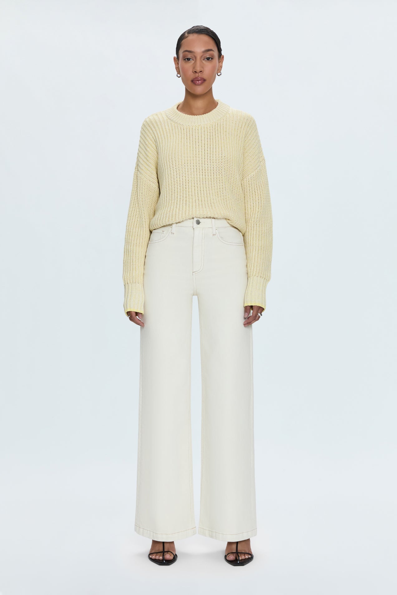 Tina Sweater - Soft Yellow