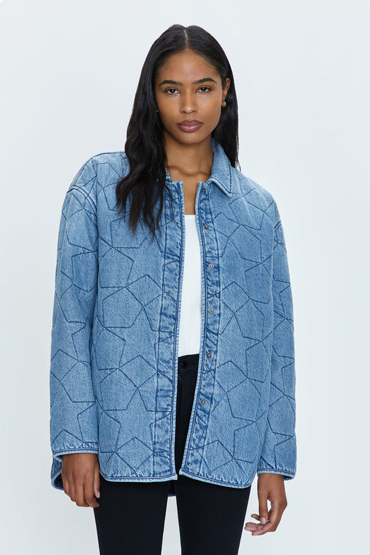 Alyssa Quilted Shacket - Marmont Star