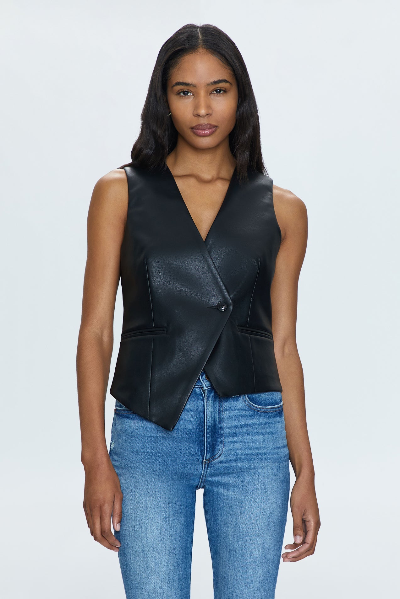 Arabella Vest - Slate Black