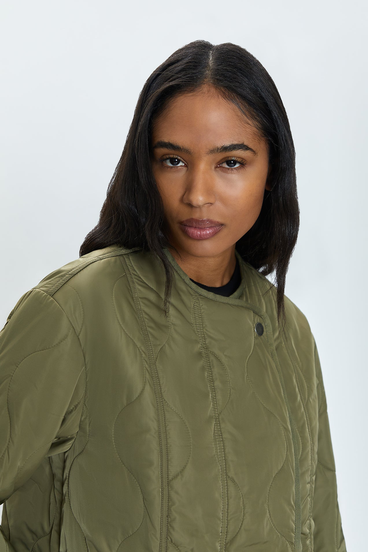 Elva Quilted Jacket - Admiral