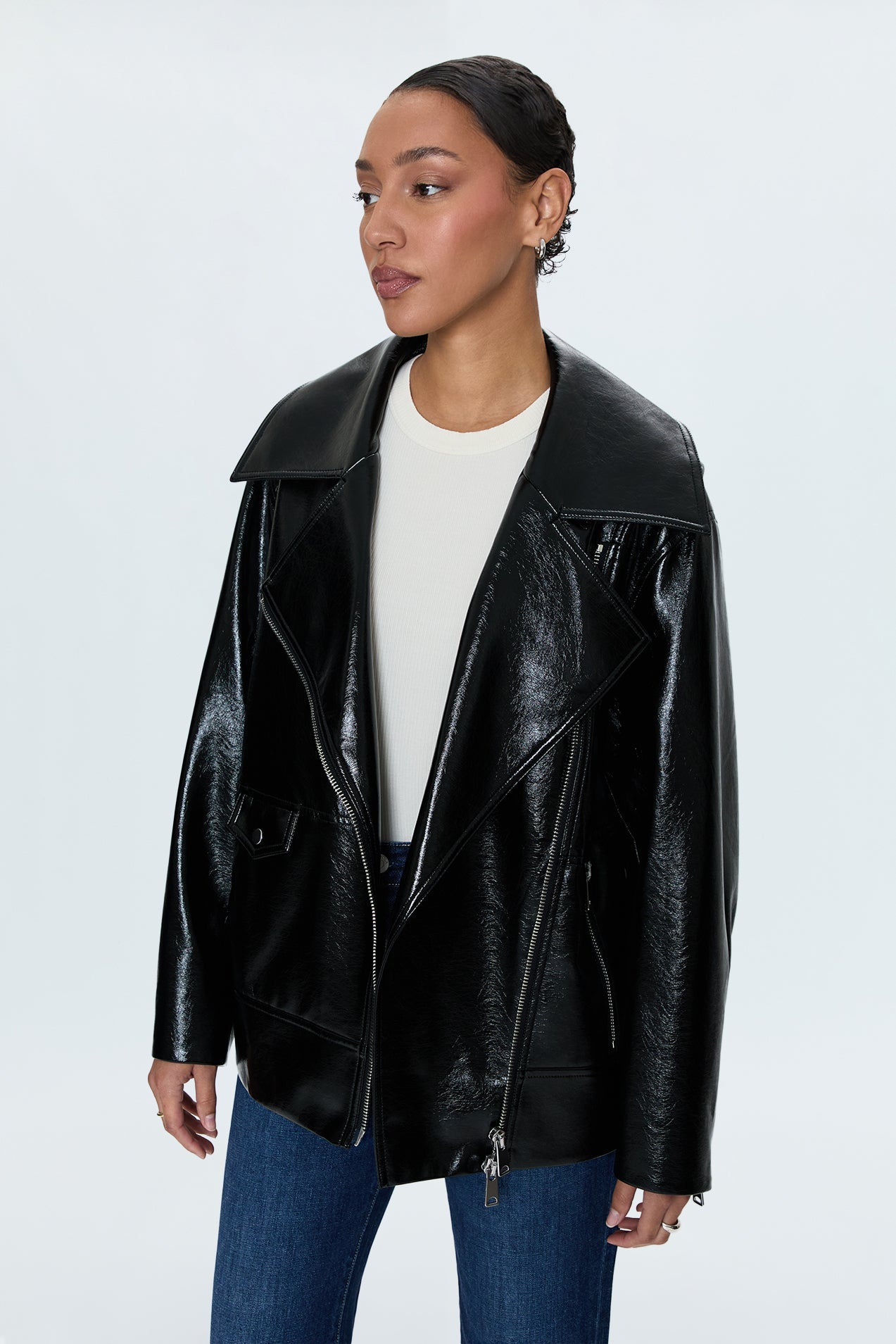 Winona Jacket - Black Vinyl