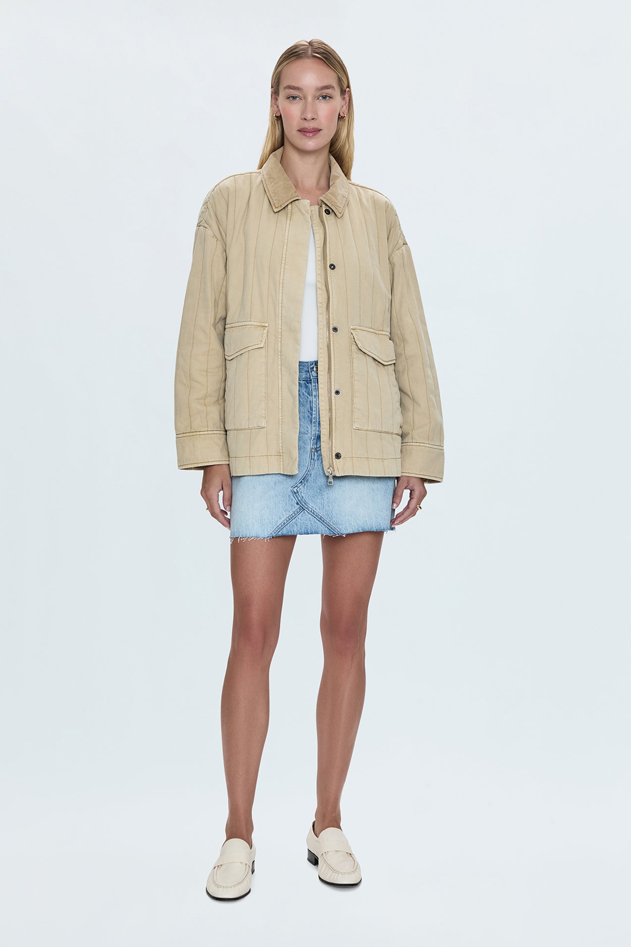 Cecile Quilted Jacket - Canoe