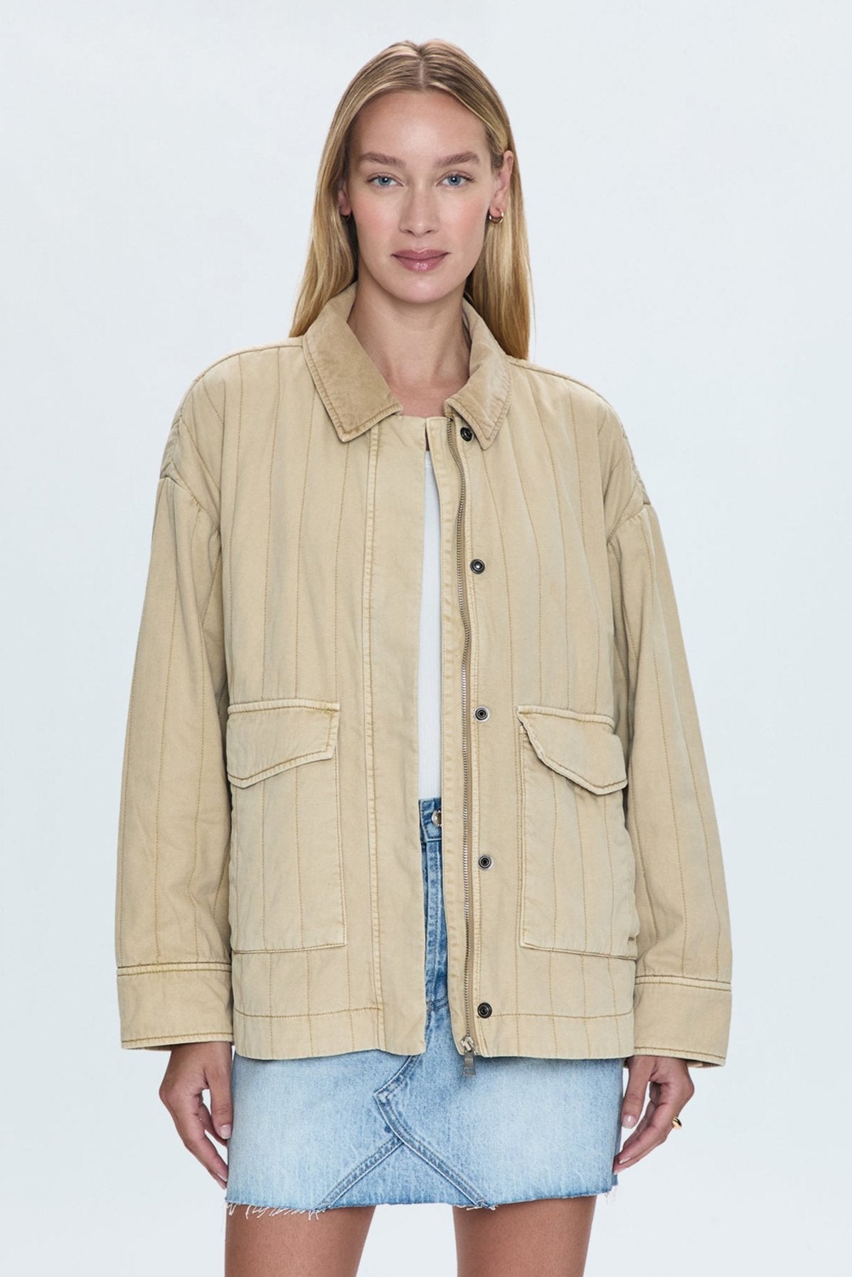 Cecile Quilted Jacket - Canoe